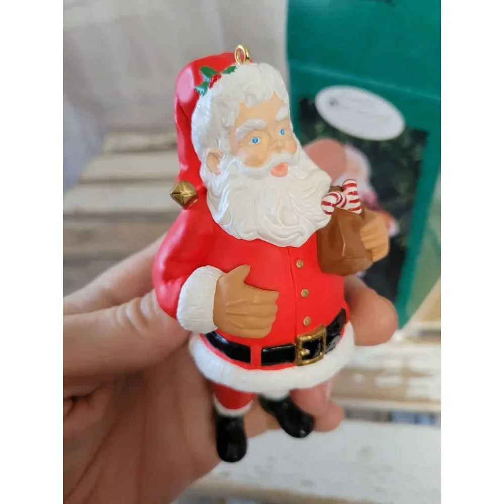 Hallmark Santa‎ 1996 Rudolph ornament Xmas holiday tree